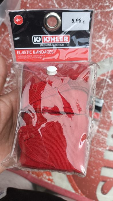 Fitas boxe como novas