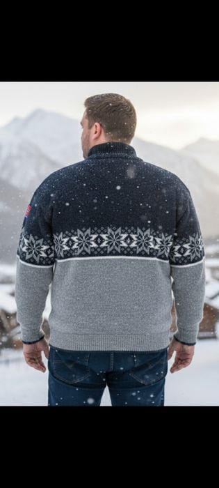 Оригінальний шерстяний светр ASA Gjestal Spinneri XXL