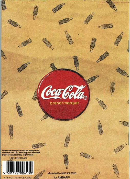 Caderno escolar antigo