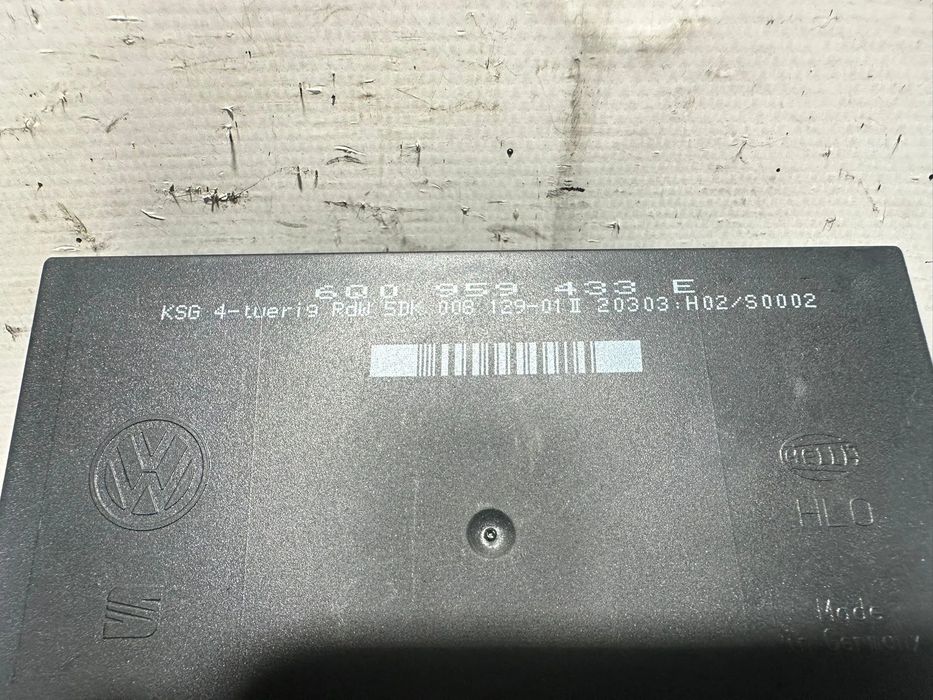 Centralina Modulo Control Confort Original VW Volkswagen Skoda Seat