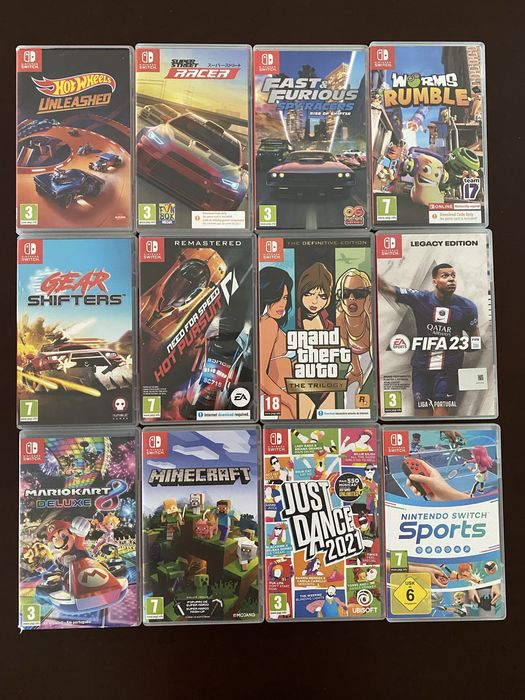 Jogos nintendo switch