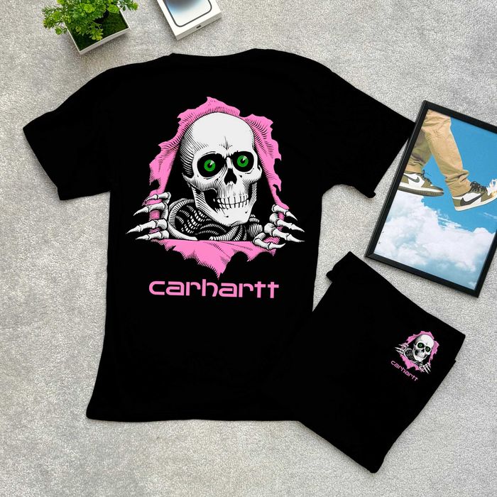 CARHARTT Разные Принты » Новая Футболка Кархарт Grim Reaper