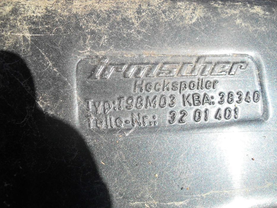 Spoiler Opel Zafira A Irmscher