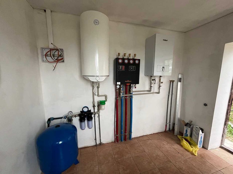 опалення, водогін