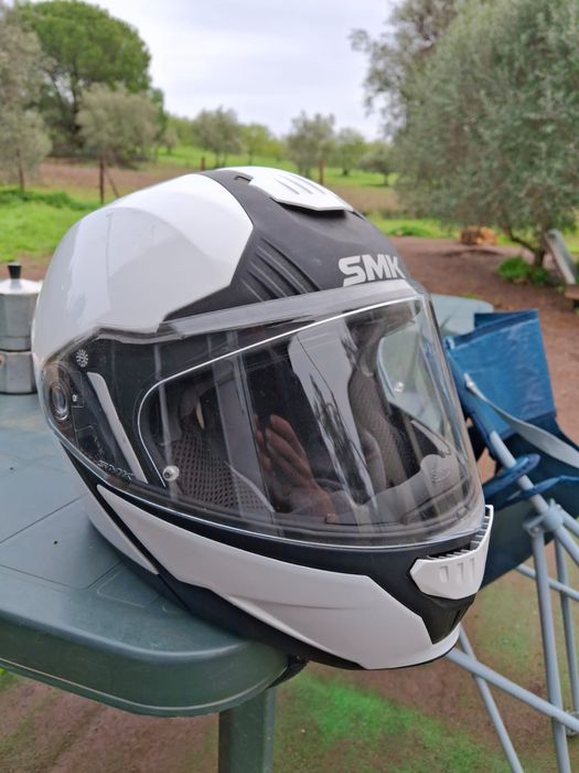 Casaco + Capacete moto