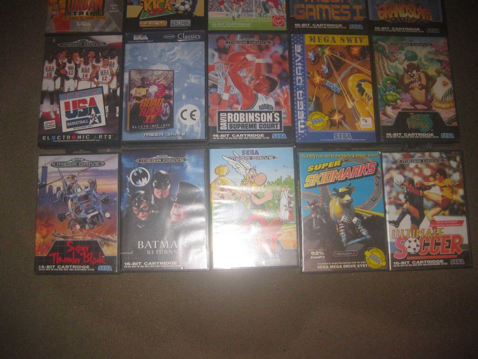 26 jogos Sega Mega Drive