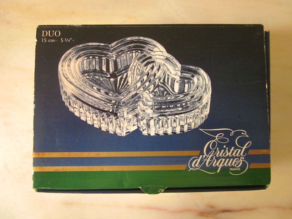 Caixa corações Cristal d'Arques