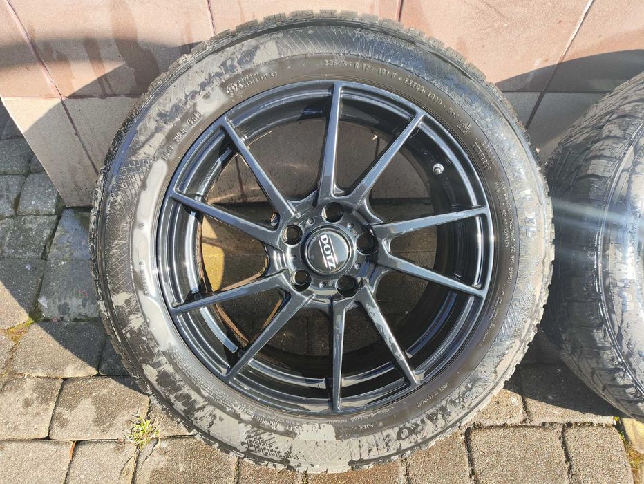 Koła Dotz Spa Black 17" 5x114.3 czujniki