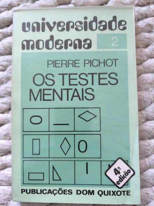 Livro "Os Testes Mentais" de Pierre Pichot