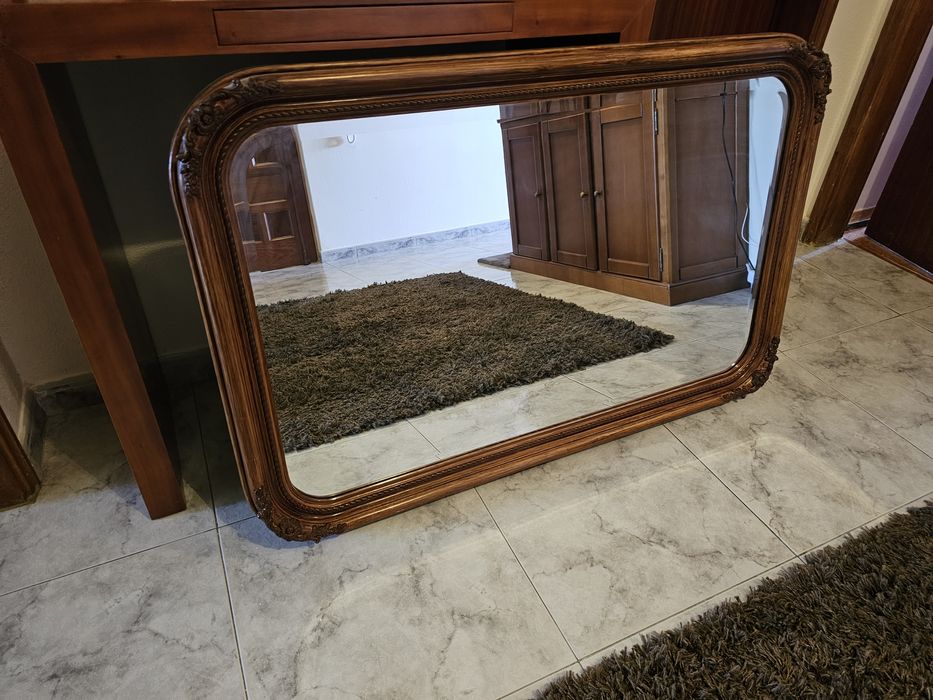 Espelho madeira 114x73cm