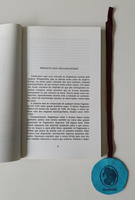 Fichas (Zettel), Wittgenstein