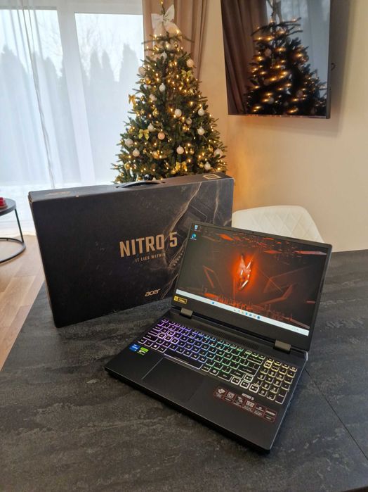 Acer Nitro 5 15,6" 144hz i5-12gen/RTX 4060 8GB/16GB RAM/512SSD/Win 11