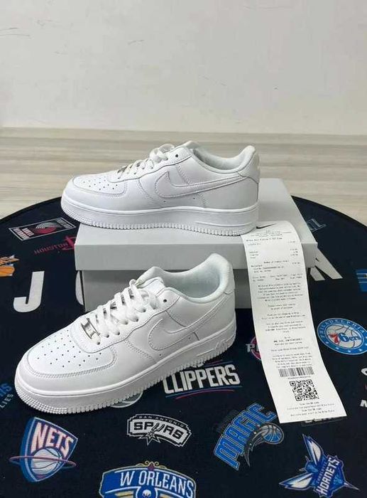 Nike Air Force 1 One All White 41