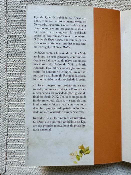 Livro “Os Maias”
