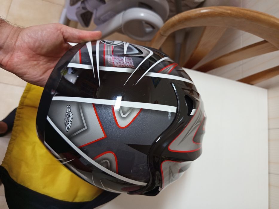 capacete Suomy bargey design - ler descrição