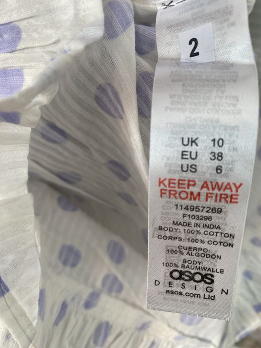 Піжама  ASOS DESIGN 44 S нова 100% бавовна шорти та топ майка