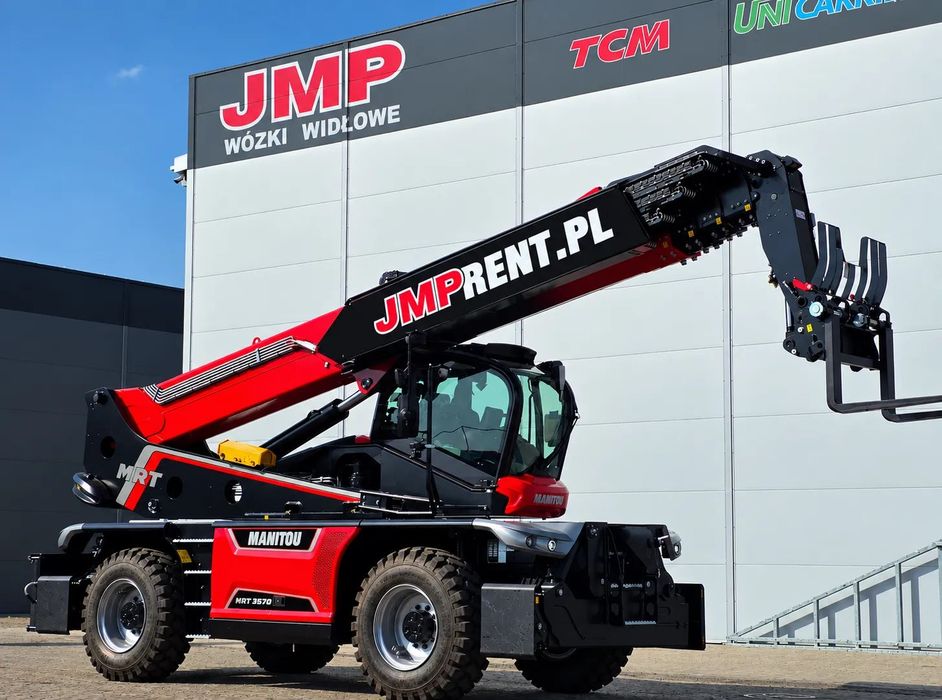 Manitou MRT 3570 VISION+  ładowarka teleskopowa MANITOU MRT 3570 VISION+  JMPRENT.pL