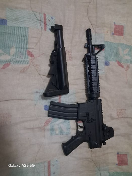 Airsoft - P 226, glook 18, M4