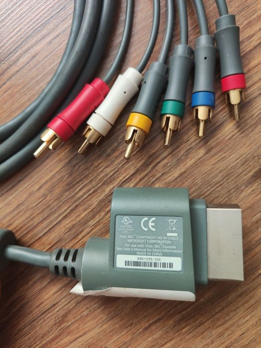 Oryginalny Kabel Component HD AV do Xbox 360