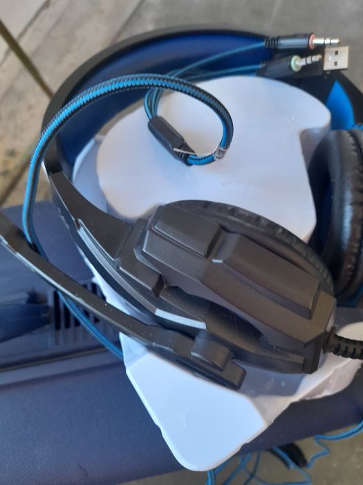 Навушники Defender Warhead G-390 Black-Blue