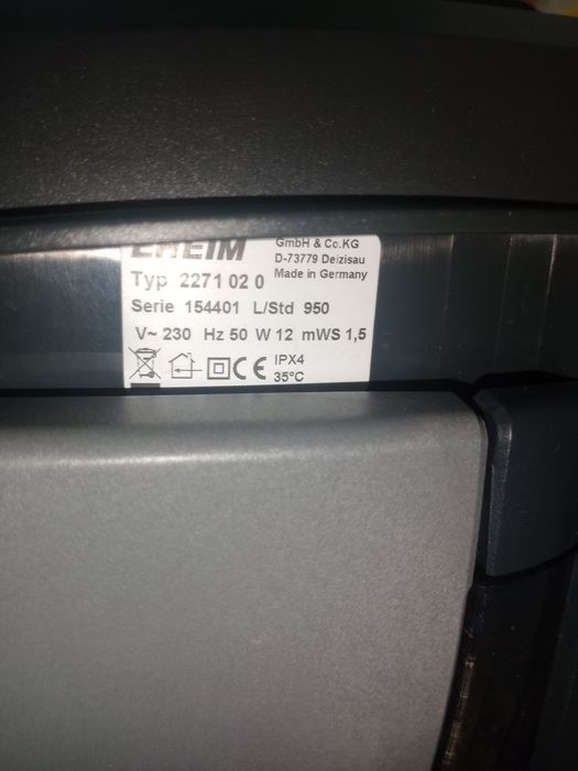 Filtro de aquário Eheim 4+ 250