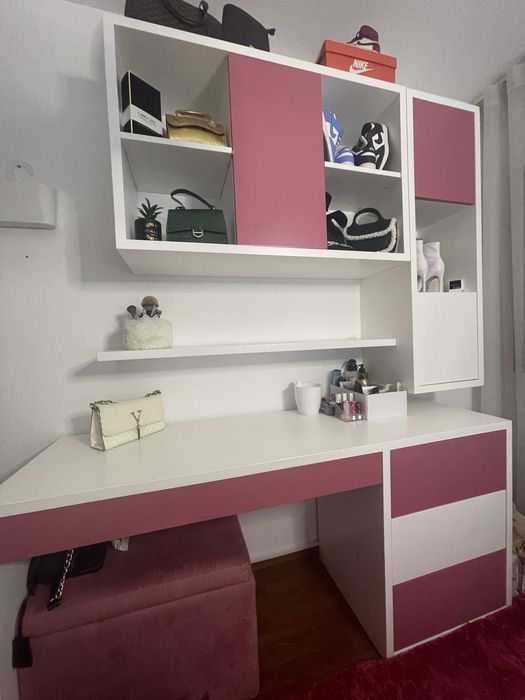 Movel completo com baú de arrumos