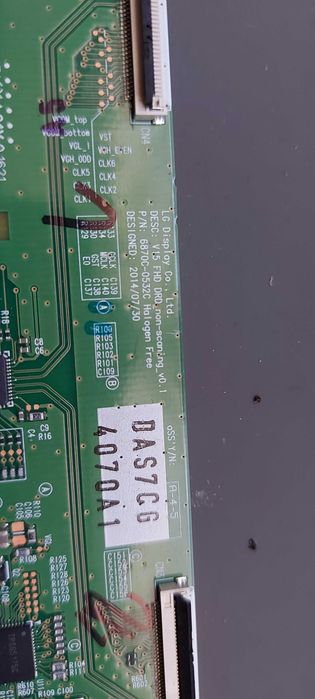 Motherboard / Fonte Alimentação / T-CON LG 43SE3KB-B