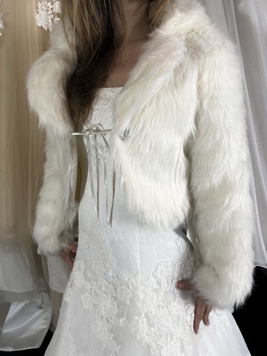 Весільні шубки, балеро, фати