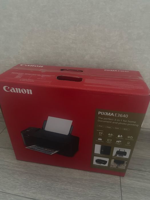 Продам кольоровий принтер Canon Pixma E3640