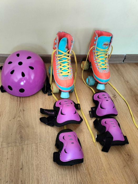 rolki dla dziewczynki rozmiar 35-36