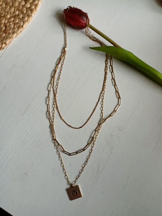 Celebrytka potrójna stal chirurgiczna