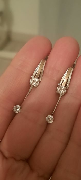 Серебряные серьги.Очень красивые.Срібні сережки .