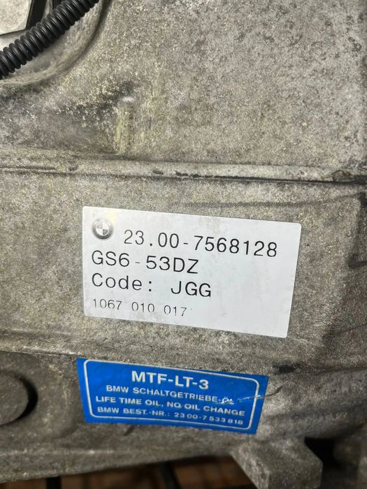 Caixa de Velocidades BMW 123D E87 2.0 Ref: GS6-53DZ/23.00-7568128/N47D20D
