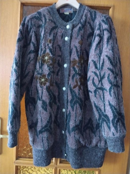 Blezer swetr ciepły r.50