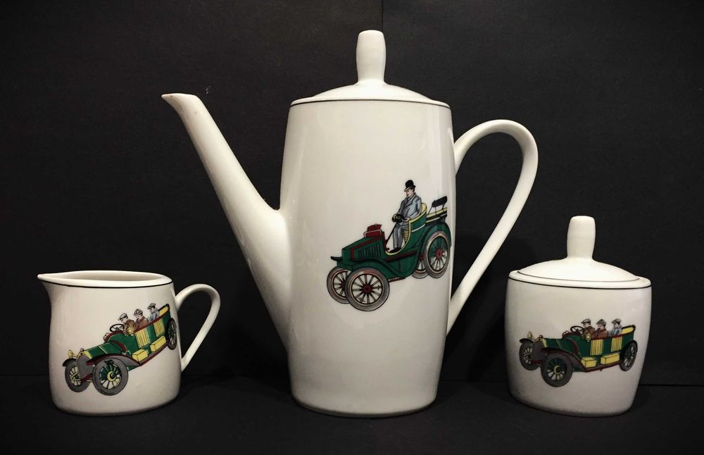 Conjunto de louça de S.P. Coimbra antigo - anos 70/80