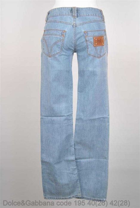 Жіночі джинси клеш Dolce & Gabbana D&G. Bootcut, орігінал made in Italy.