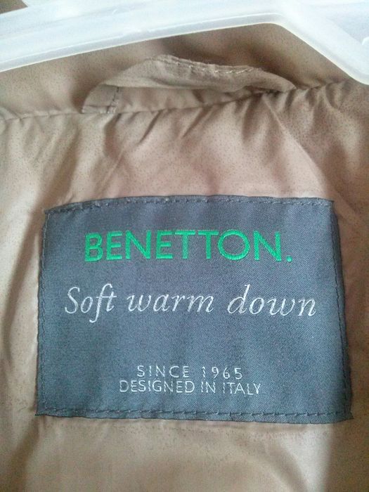 Lekka kurtka puchowa Benetton roz 34/36