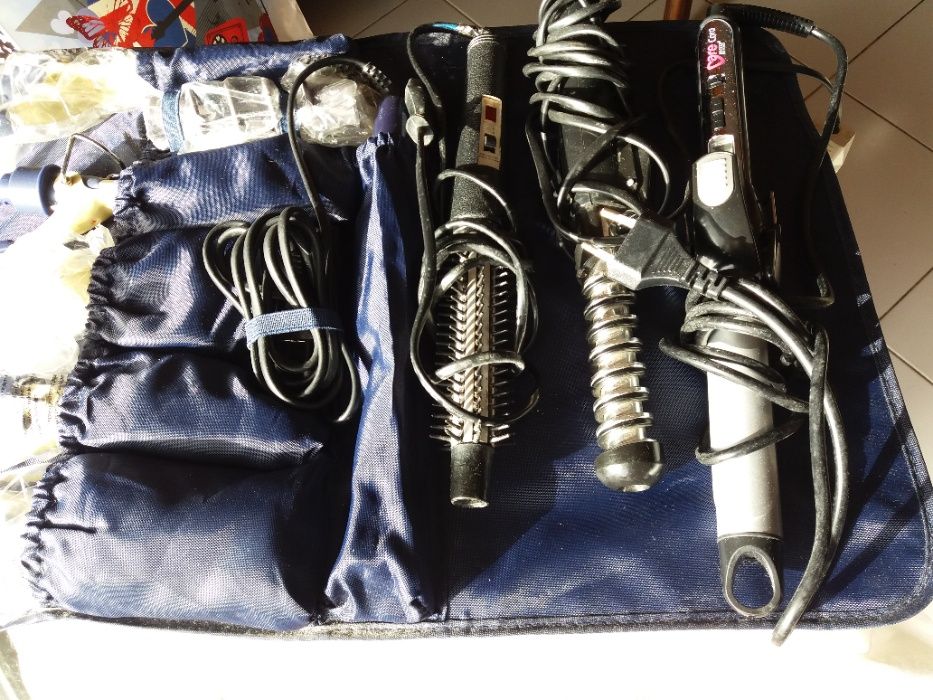 Moldadores alisadores de cabelo máquinas barbear