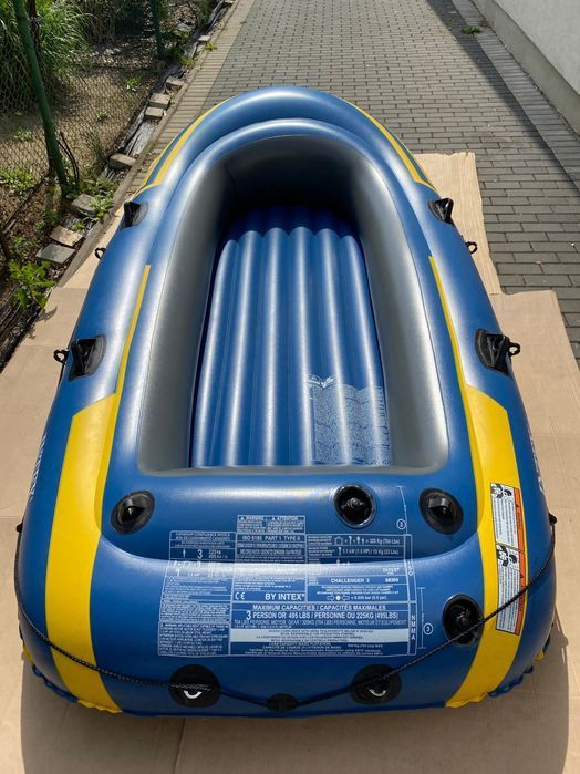 Ponton Dmuchany Challenger 3 Intex 68370 Zestaw