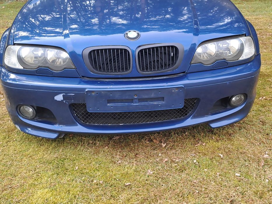 Bmw e46 coupe cabrio zderzak przedni przód mpakiet