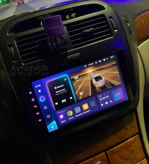 Магнитола LEXUS LS 430 Лексус ЛС GPS DVD USB 2 дин CarPlay Android 15
