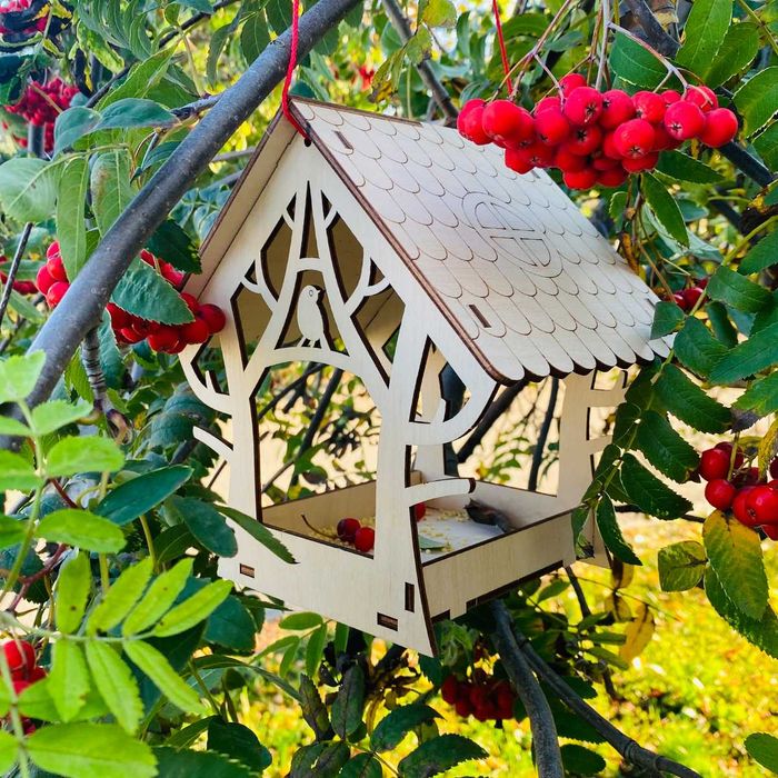 Годівниця для птахів набір для творчості +птахи Кормушка для птиц