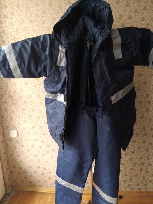 Куртка и штаны (утепленные) .Морской вариант.