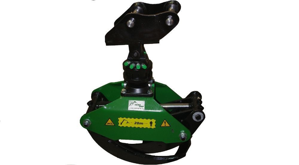 Szybkozłącze do minikoparki / koparki + Rotator 4,5T + Chwytak 80 cm