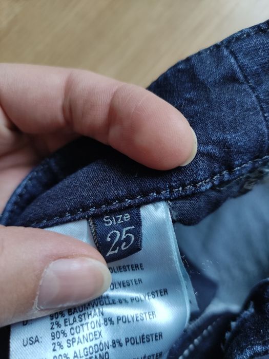 Jeansy diesel Denim + sweat pants 25 xs 34