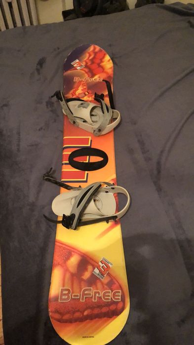 Snowboord Free Style Made in Austria z zapieciami