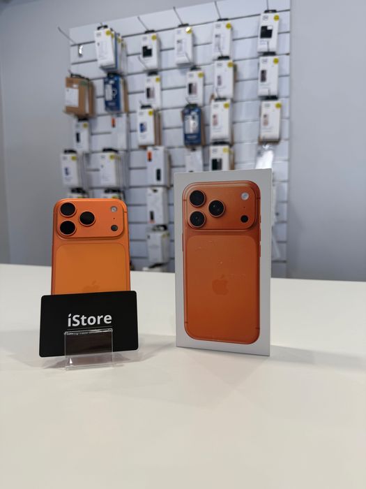 iPhone 17 PRO MAX• 256 GB • Bateria 99%• Cosmic Orange • GWARANCJA • Pomarańczowy • RATY
