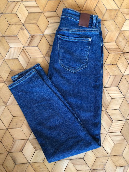 Spodnie jeansy Reserved denim 34 wysoki stan jeans