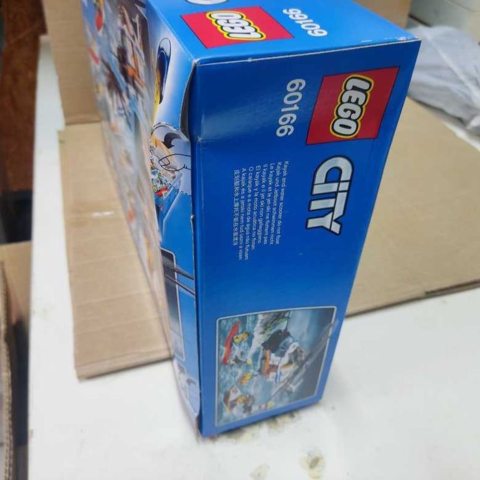 Lego City 60166 Helicóptero de Resgate de Carga Novo e selado