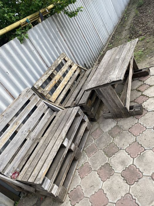 Стол скамейки для улицы